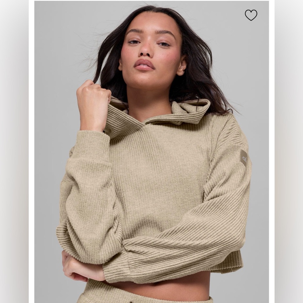 Alo Yoga Muse  Hoodie - Gravel Heather